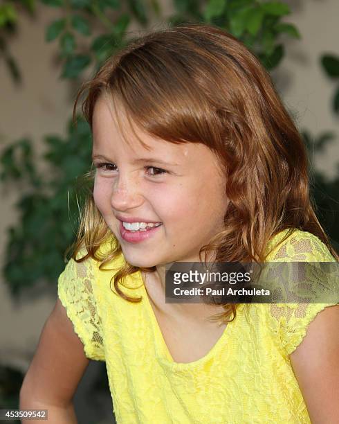 Actress Maggie Elizabeth Jones attends the premiere of "Child Of Grace" at Raleigh Studios on August 11, 2014 in Los Angeles, California.