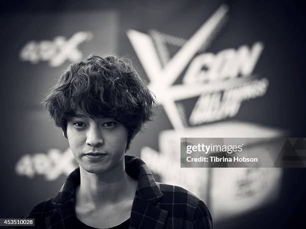 Jung Joon-young attends KCON 2014 at the Los Angeles Memorial Sports Arena on August 10, 2014 in Los Angeles, California.