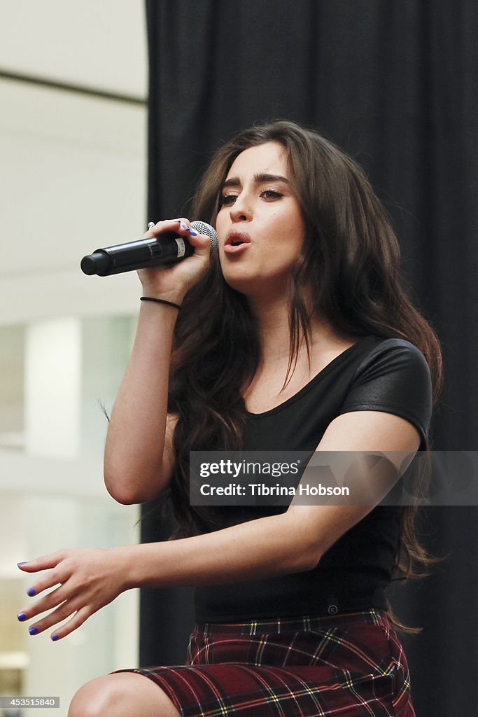 Fifth Harmony Acoustic Performance & Meet And Greet At Wet Seal Westfield Fashion Square