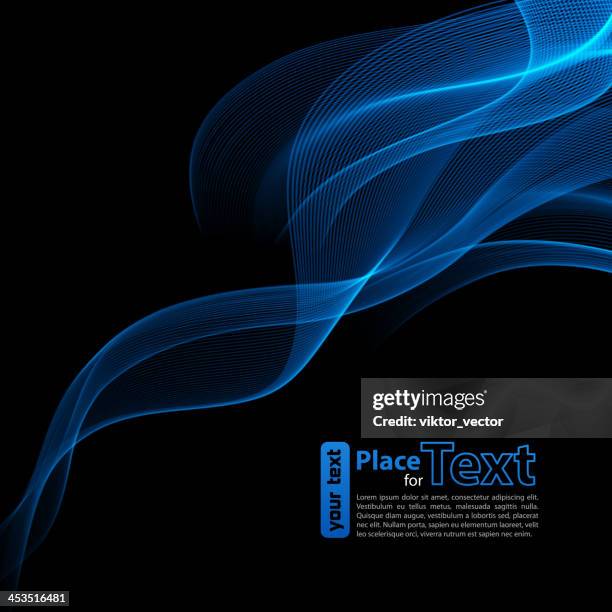 abstract wave design element - fireplace background stock illustrations