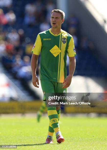 Nicky Wroe of Notts County looks on during the Sky Bet League One match between Preston North End and Notts County at Deepdale on August 9, 2014 in...