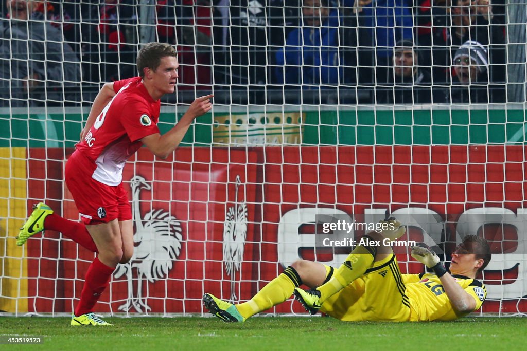 SC Freiburg v Bayer Leverkusen - DFB Cup