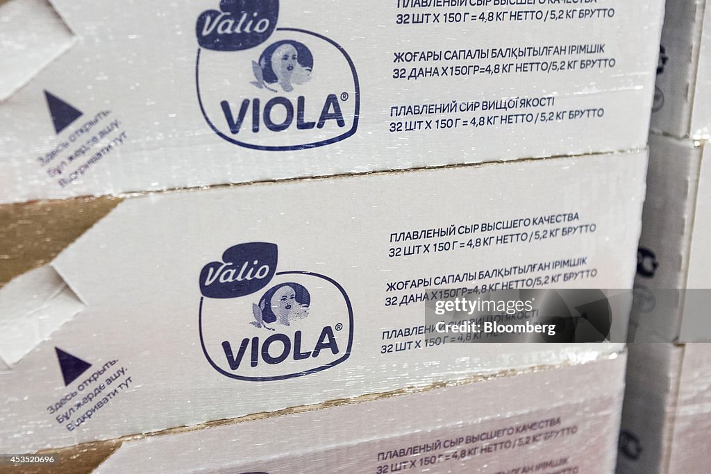 Finnish Dairy Producer Valio Oy As Russia Ban Halts Some Production