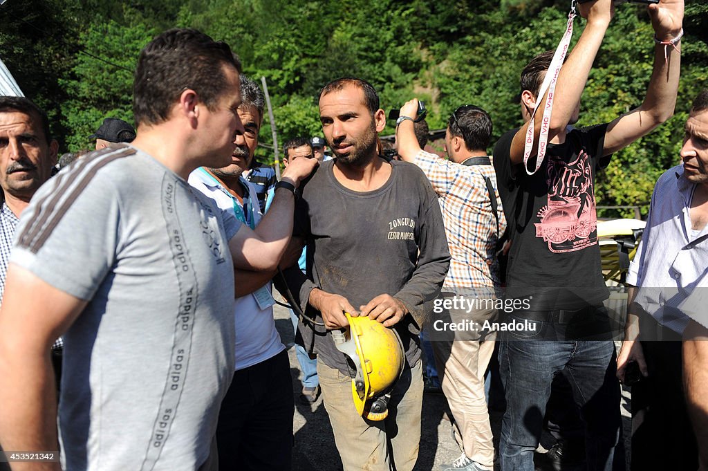 Rescuers free 9 miners from coal mine in Zonguldak