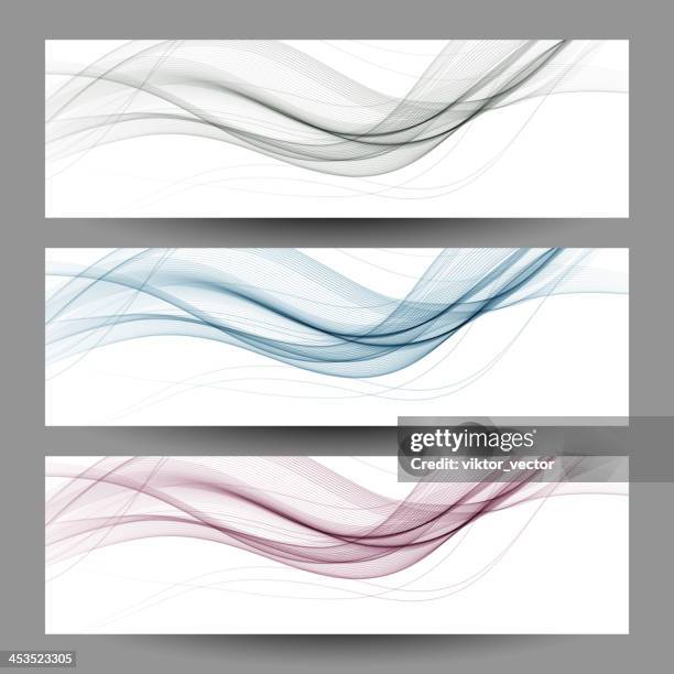 abstract wave design element - fireplace background stock illustrations