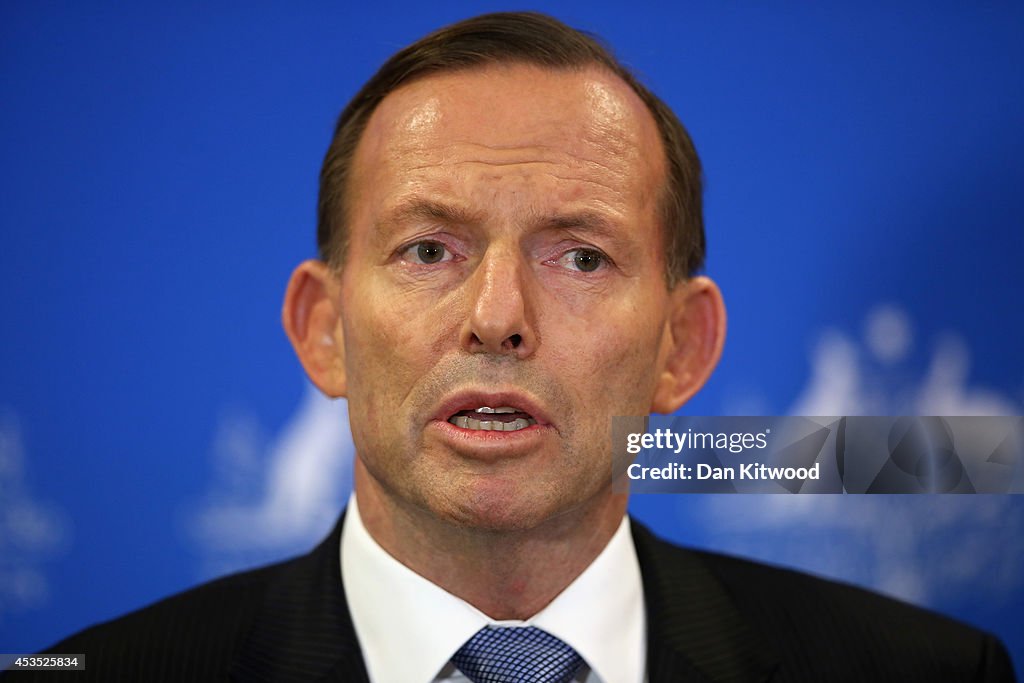 Australian Prime Minister Tony Abbott Visits London