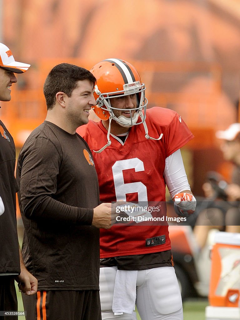 2014 Cleveland Browns Training Camp Practice