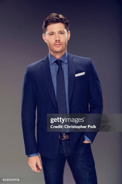 Actor Jensen Ackles poses for a portrait at CW network panel the Summer 2014 TCAs on July 18, 2014 in Beverly Hills, California.