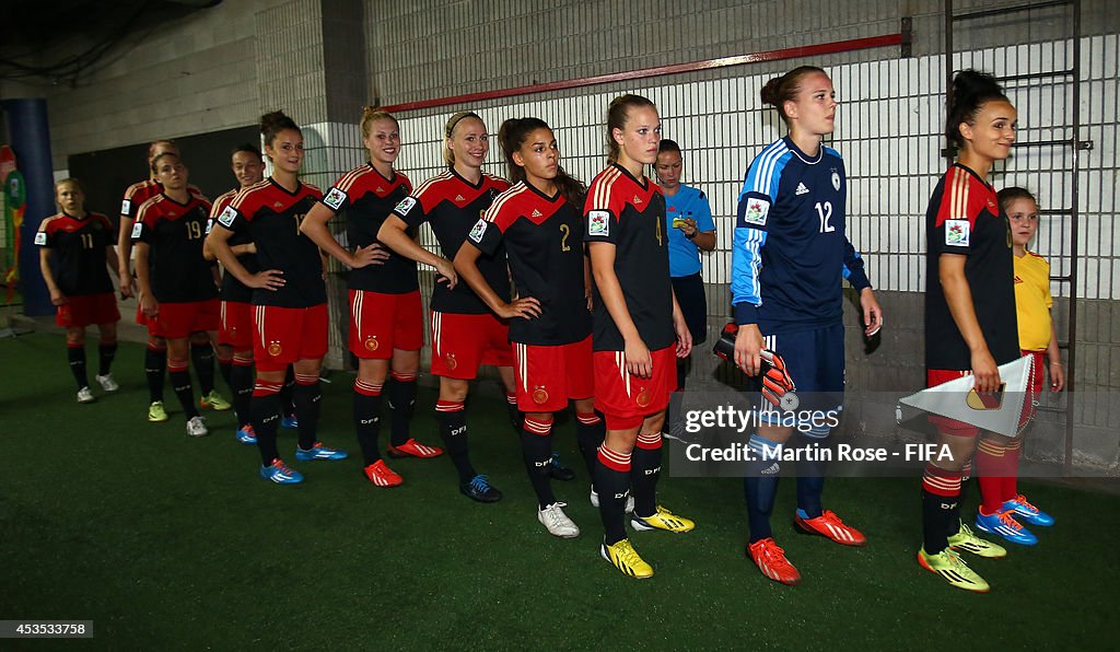 Brazil v Germany: Group B - FIFA U-20 Women's World Cup Canada 2014