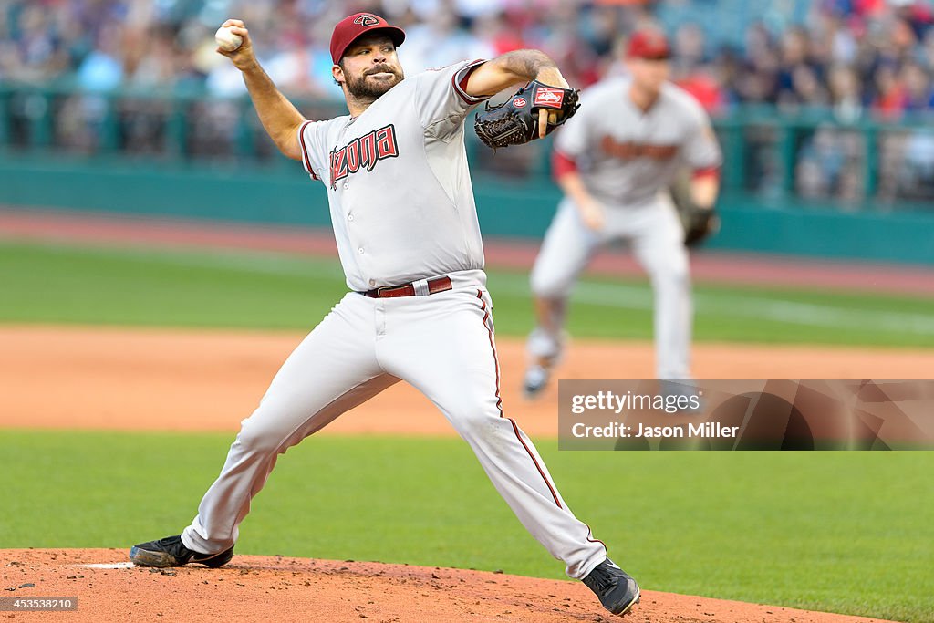 Arizona Diamondbacks v Cleveland Indians