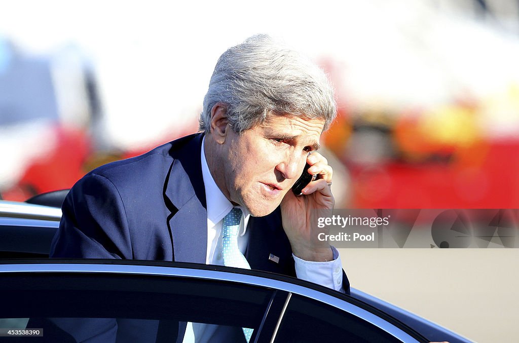 John Kerry Departs Australia Following Joint Australia-US Ministerial Meetings
