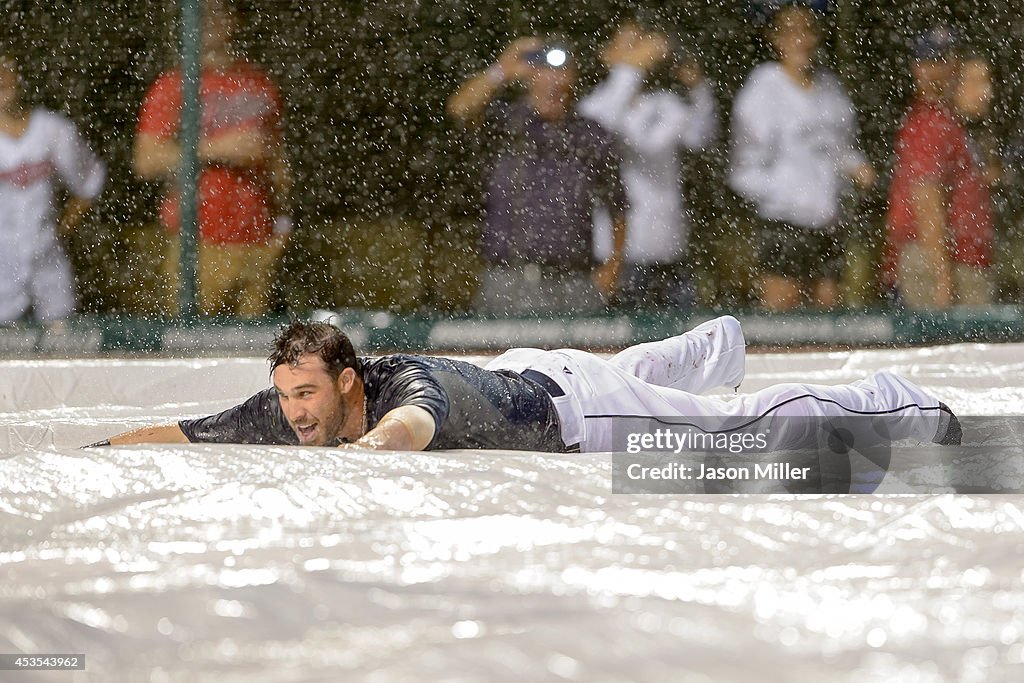 Arizona Diamondbacks v Cleveland Indians