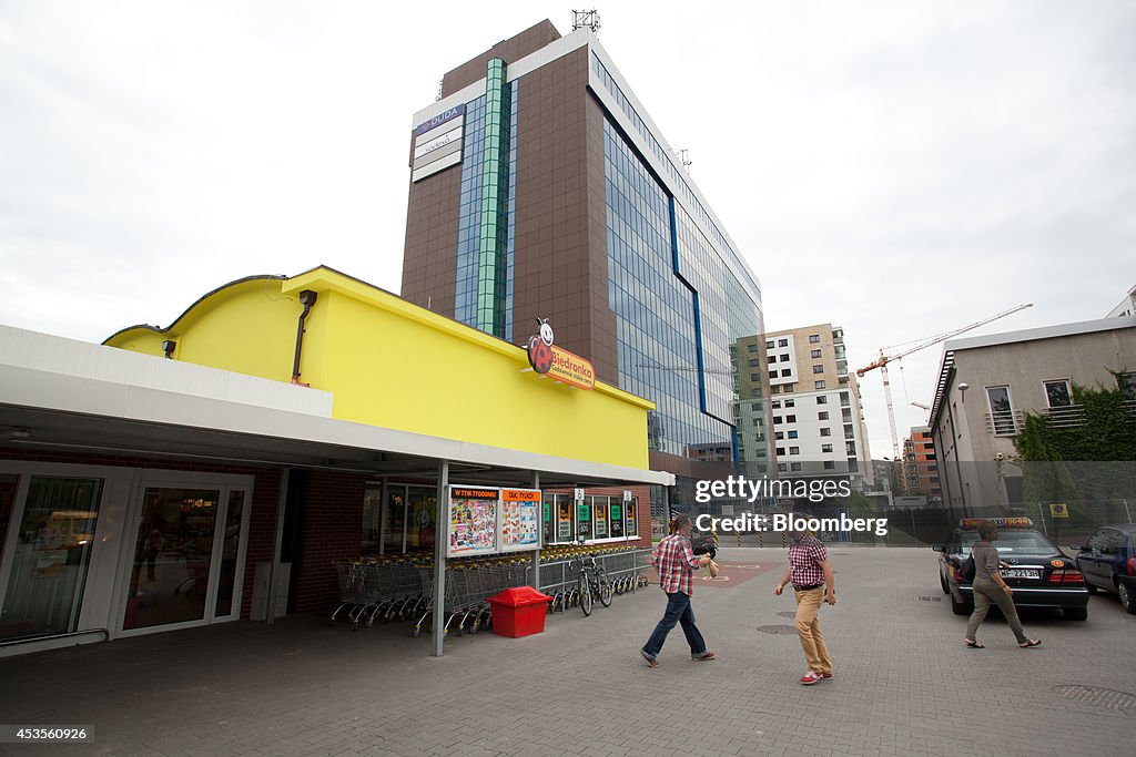 Inside A Jeronimo Martins SGPS SA Biedronka Supermarket As Russia Sanctions Hurt Poland Most