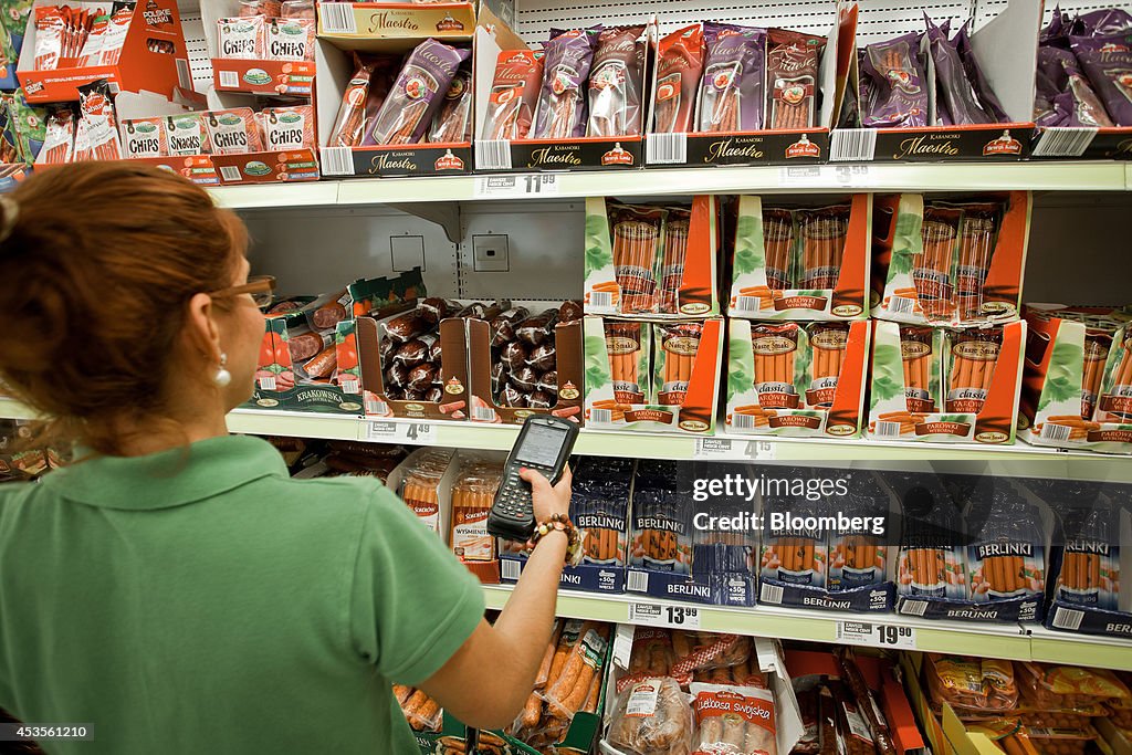 Inside A Jeronimo Martins SGPS SA Biedronka Supermarket As Russia Sanctions Hurt Poland Most