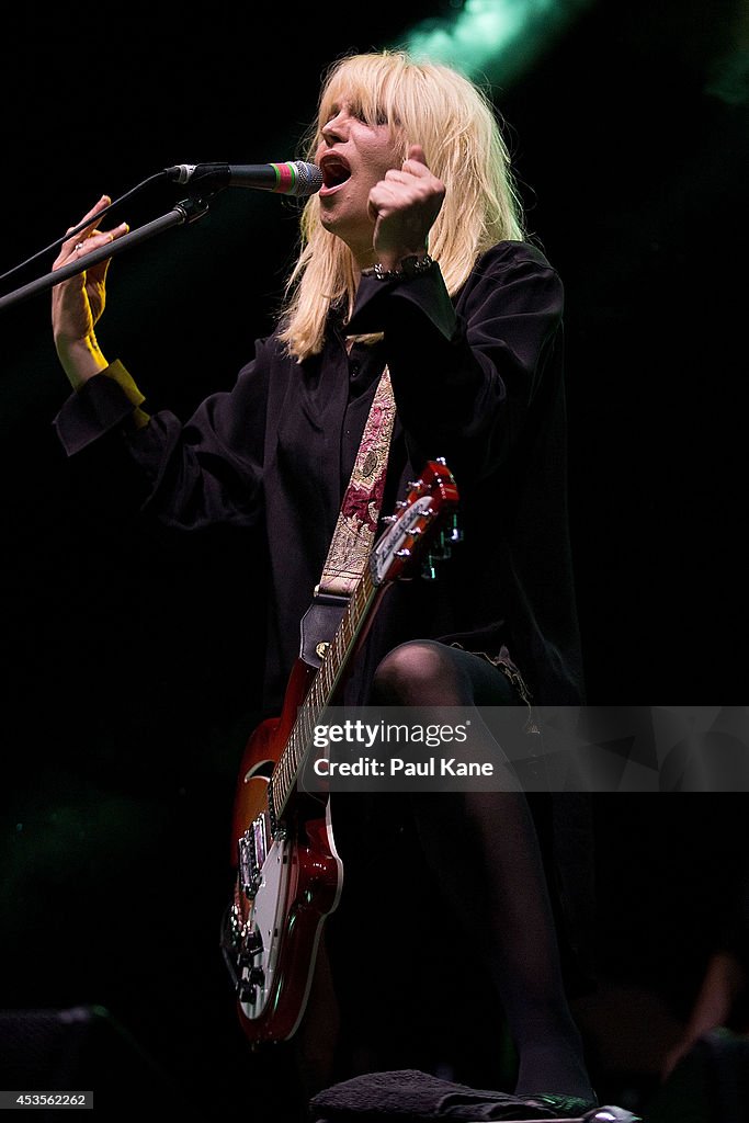 Courtney Love Performs Live In Perth