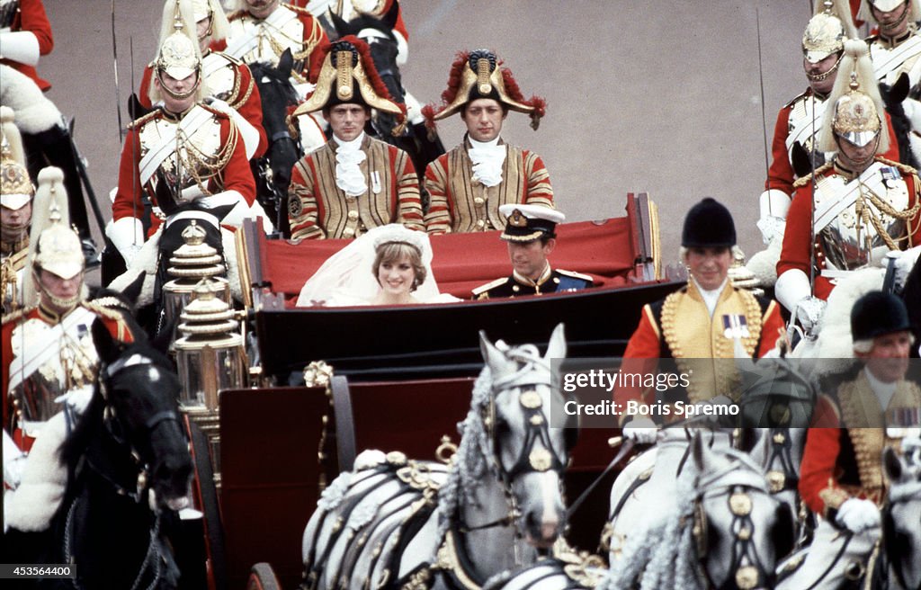 Royal Wedding of Princess (Lady) Diana and Prince Charles