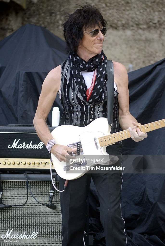 Jeff Beck And ZZ Top In Concert - Saratoga, CA