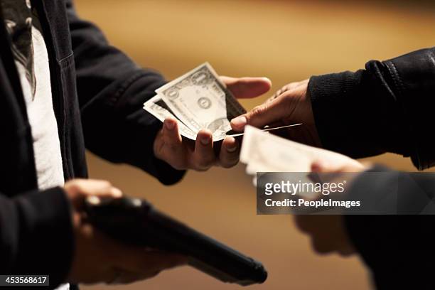 sealing the deal - gang crime stock pictures, royalty-free photos & images