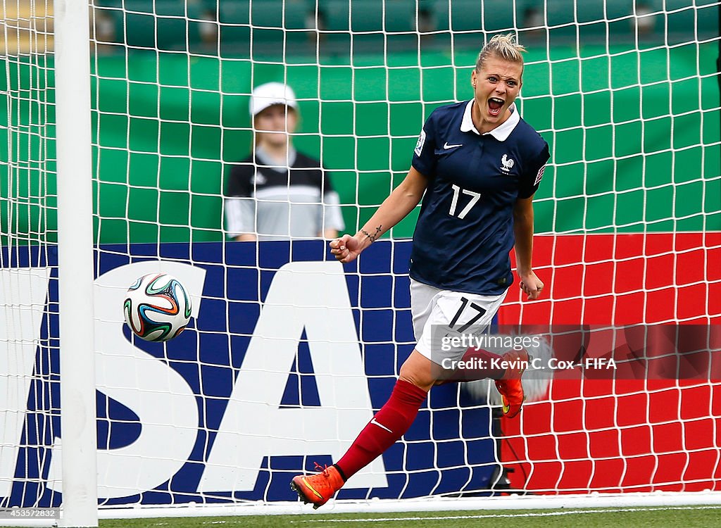 Paraguay v France: Group D - FIFA U-20 Women's World Cup Canada 2014