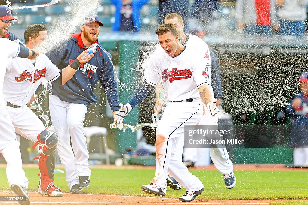 Arizona Diamondbacks v Cleveland Indians