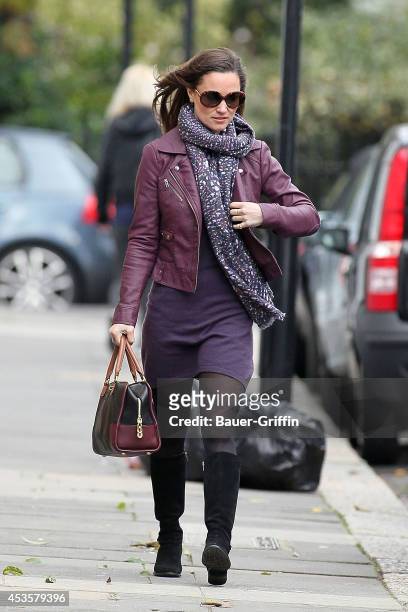 Pippa Middleton is seen on November 22, 2012 in London, United Kingdom.