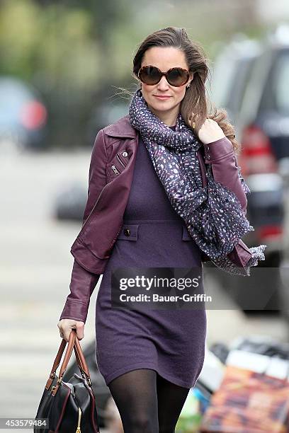 Pippa Middleton is seen on November 22, 2012 in London, United Kingdom.