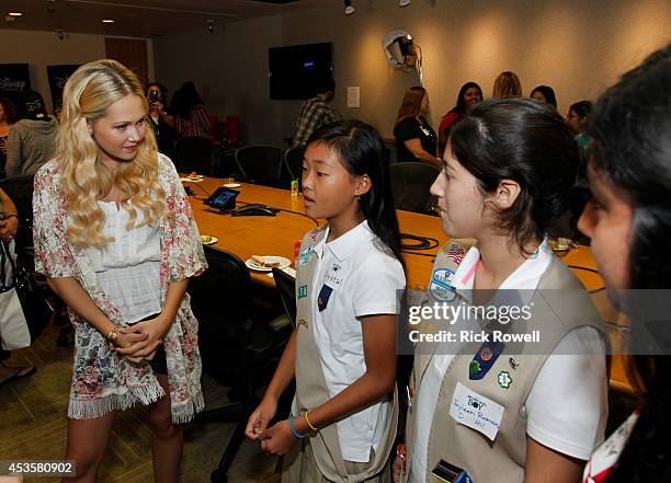 Members of Girls Inc. And Girl Scouts of Greater Los Angeles were treated to an inspiring S.T.E.A.M. Themed afternoon with female role models from...