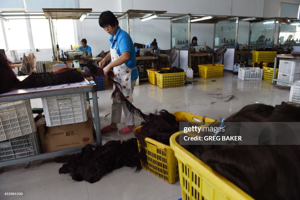 CHINA-ECONOMY-HAIR-LIFESTYLE