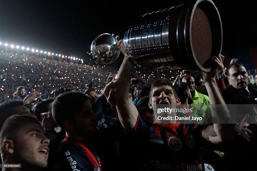 San Lorenzo v Nacional - Copa Bridgestone Libertadores 2014