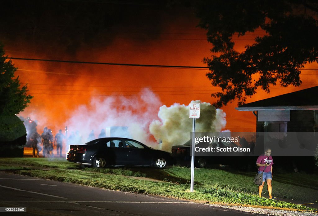 Outrage In Missouri Town After Police Shooting Of 18-Yr-Old Man