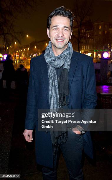 Actor Andreas Elsholz attends the Medienboard Pre-Christmas Party at 'Q Restaurant' on December 4, 2013 in Berlin, Germany.