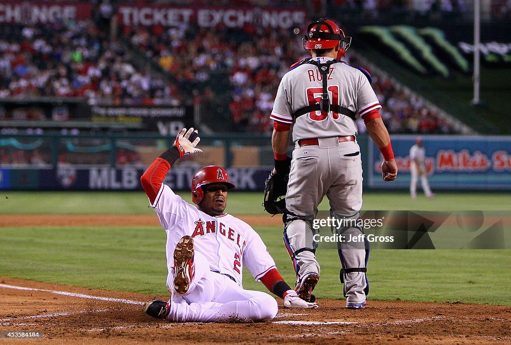 Philadelphia Phillies v Los Angeles Angels of Anaheim