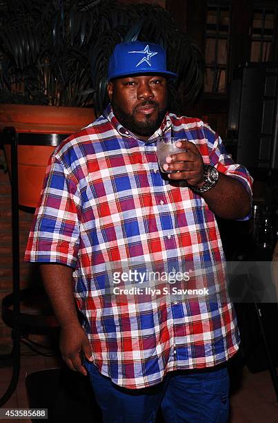 Rahzel attends UrbanDaddy Presents Grey Goose Le Melon Fruit Of Kings - New York City on August 13, 2014 in New York City.