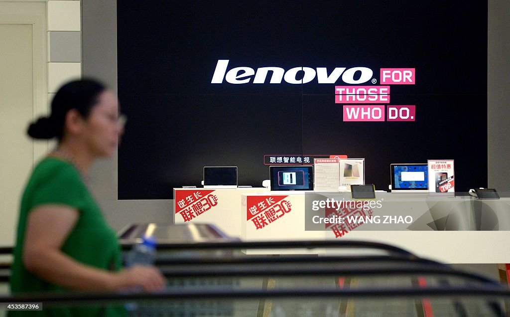 CHINA-HONG KONG-EARNINGS-COMPANY-LENOVO