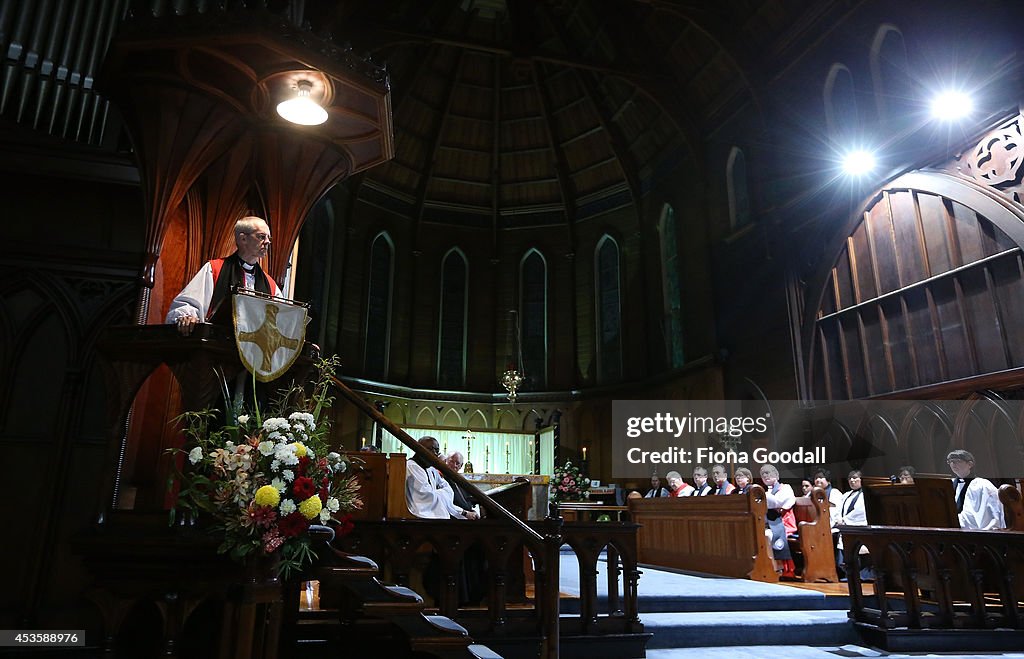 Archbishop of Canterbury visits New Zealand