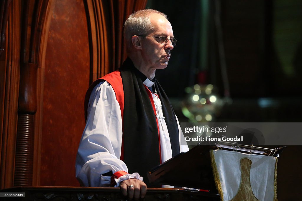 Archbishop of Canterbury visits New Zealand
