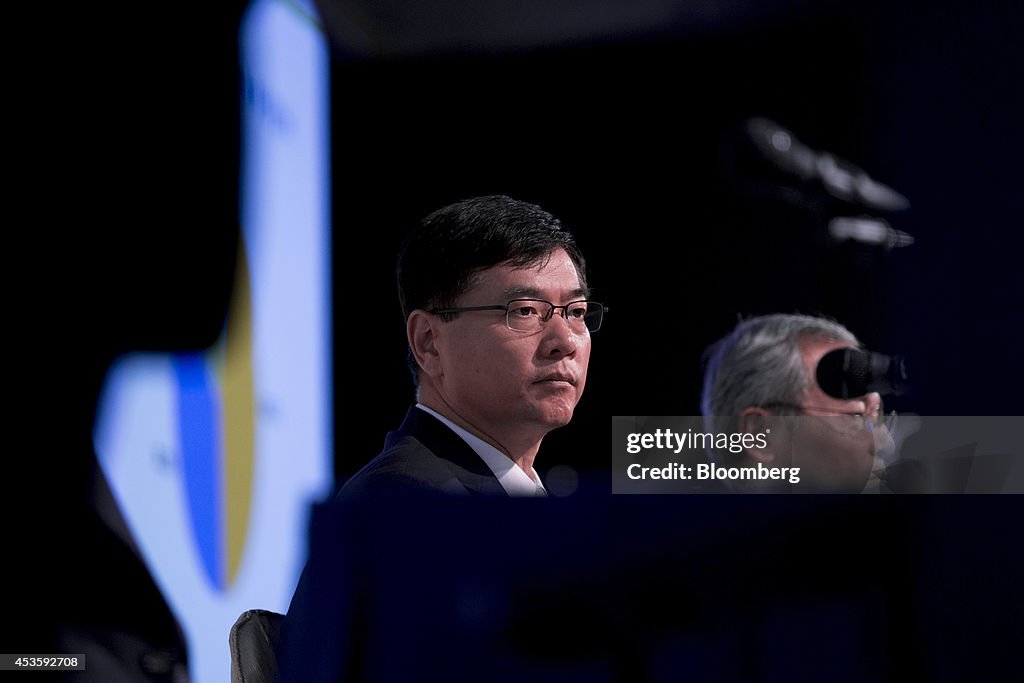 China Mobile Ltd. Chairman Xi Guohua Attends First Half Earnings Results News Conference