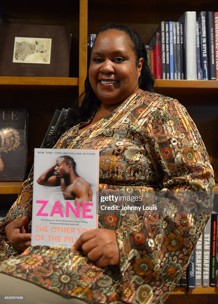 Writer Zane Author Zane attends her new book signing