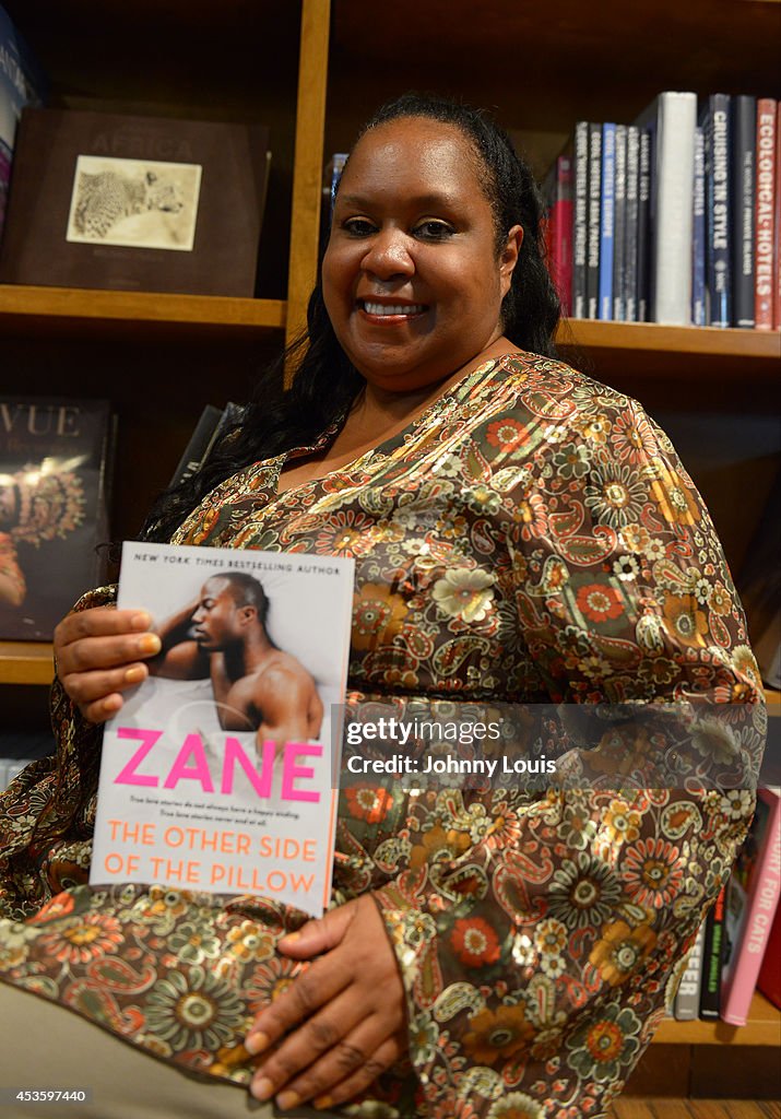 Writer Zane Author Zane attends her new book signing