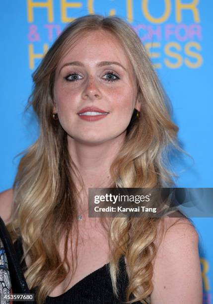 Diana Vickers attends the UK Premiere of "Hector And The Search For Happiness" at Empire Leicester Square on August 13, 2014 in London, England.