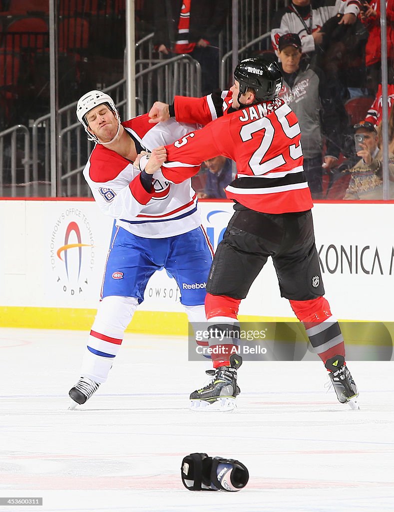 Montreal Canadiens v New Jersey Devils