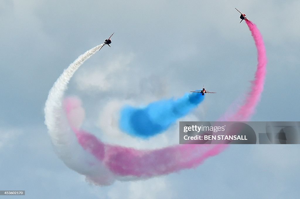 BRITAIN-AVIATION-RED ARROWS