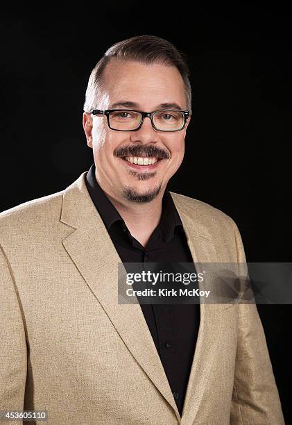 Writer and producer Vince Gilligan is photographed for Los Angeles Times on July 21, 2014 in West Hollywood, California. PUBLISHED IMAGE. CREDIT MUST...