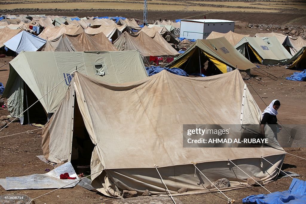 SYRIA-IRAQ-UNREST-YAZIDIS-DISPLACED