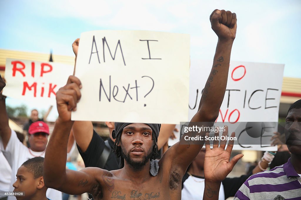 Outrage In Missouri Town After Police Shooting Of 18-Yr-Old Man