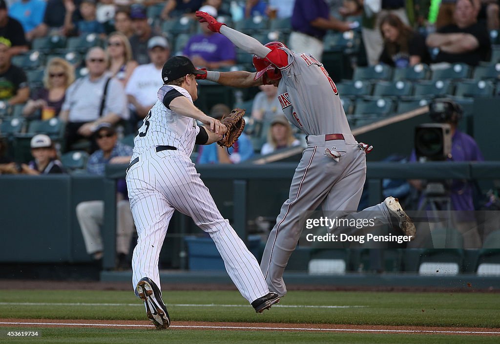 Cincinnati Reds v Colorado Rockies