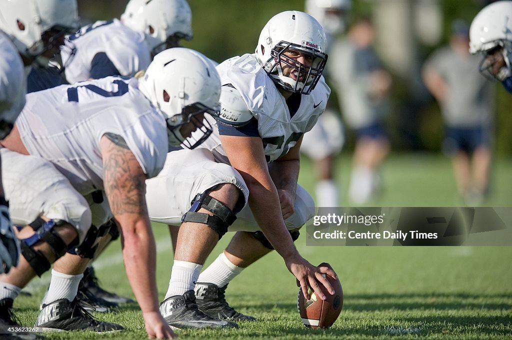 Penn State football practice