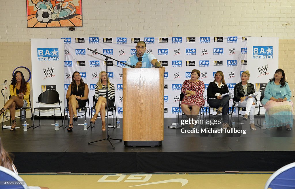 The Creative Coalition & WWE Host Be A STAR Anti-bullying Rally For 200 Students At Boys & Girls Club Of East Los Angeles