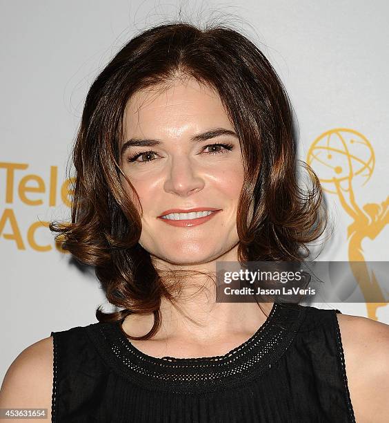 Actress Betsy Brandt attends the Television Academy's celebration of The 66th Emmy Awards nominees for Outstanding Casting at Tanzy on August 14,...