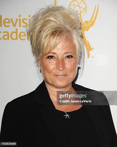 Jackie Lind attends the Television Academy's celebration of The 66th Emmy Awards nominees for Outstanding Casting at Tanzy on August 14, 2014 in Los...